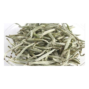 Premium Chinese Organic Bai Hao Yin Zhen Silver Needle White Leaf Tea - From Hunan Southern China (250g (8.81 ounce))